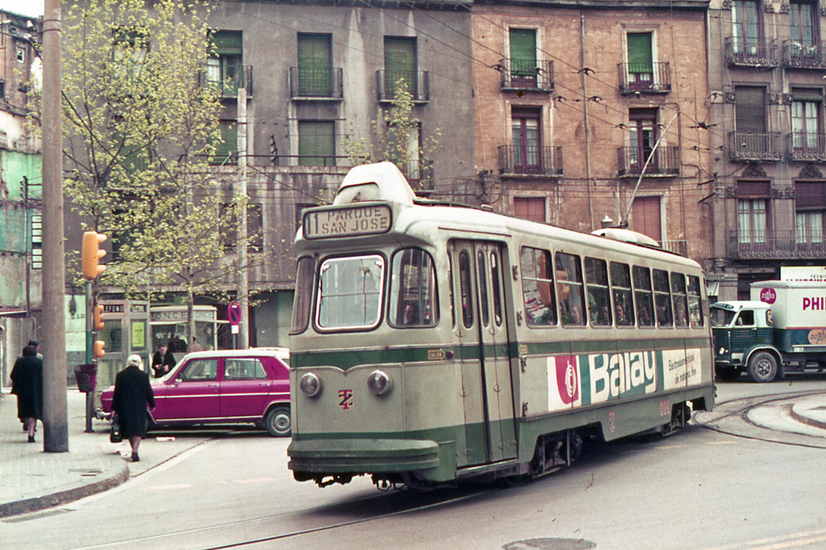 Zaragoza, 4-axle motor car # 206