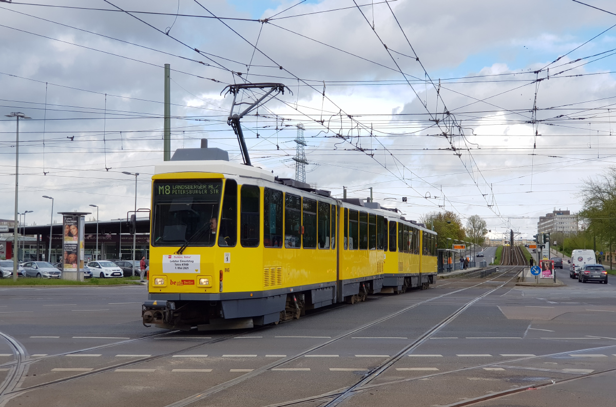 Берлин, Tatra KT4DM № 6004; Берлин — Последние дни работы вагонов Tatra в Берлине