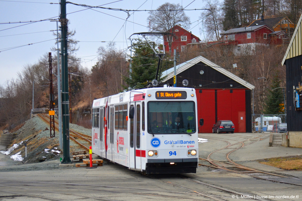 Тронхейм, LHB GT6 Typ Braunschweig № 94