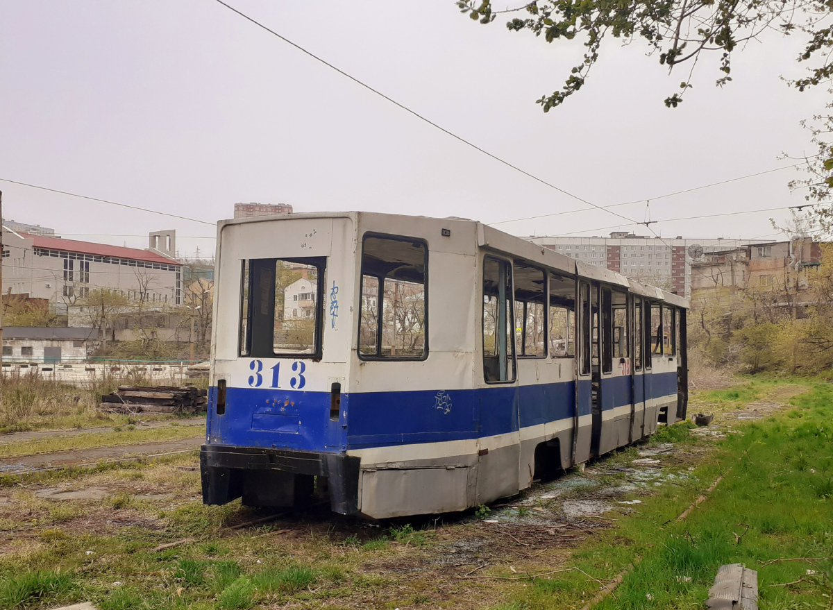 Владивосток, 71-608К № 313; Владивосток — Трамвайное кладбище