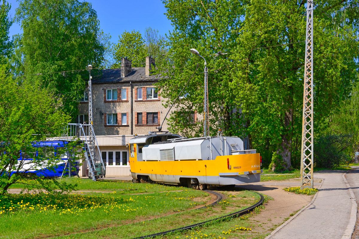 Riga, Tatra T3SU (2-door) № 88021
