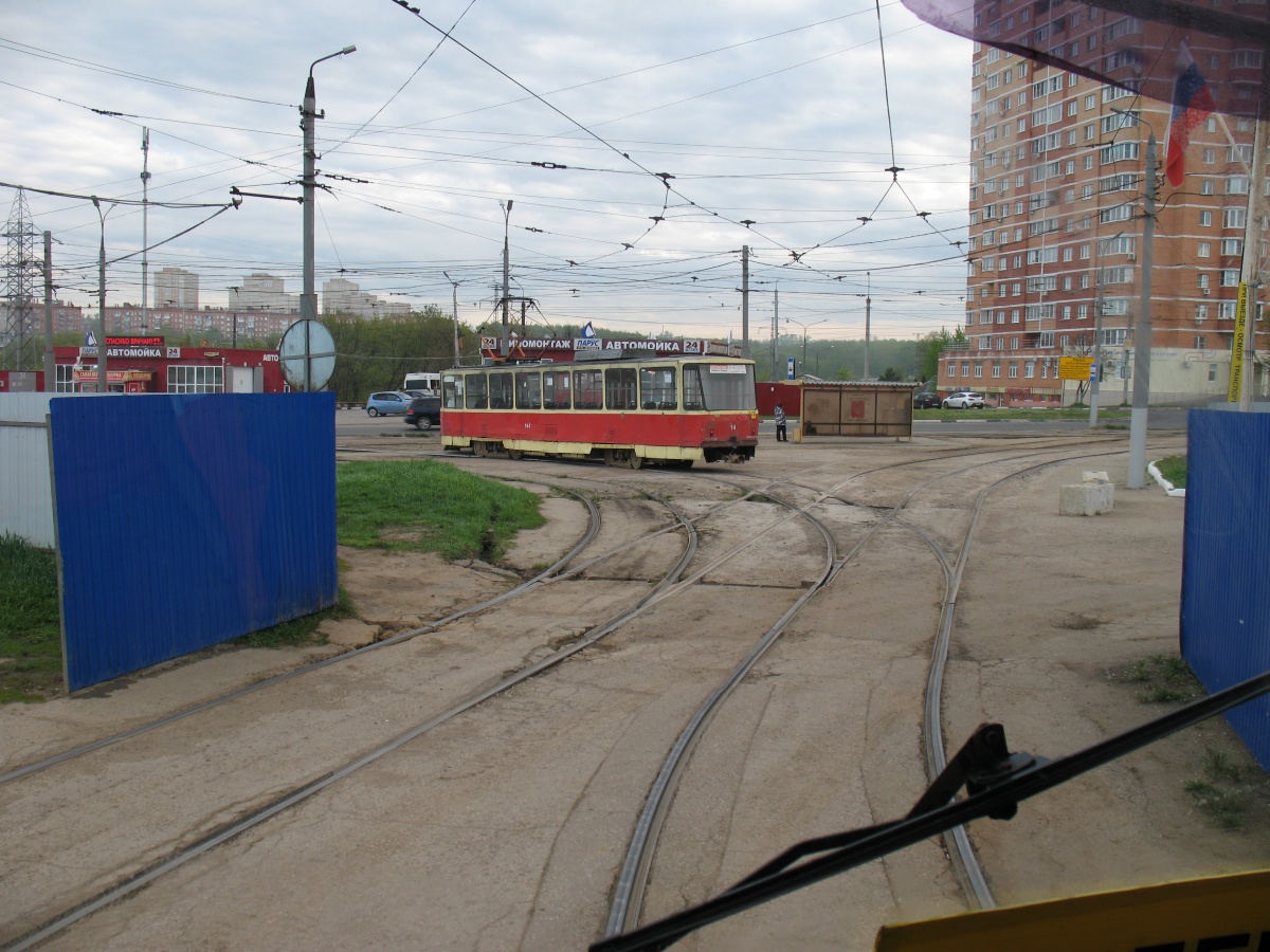 Тула — Виды из кабины трамвая