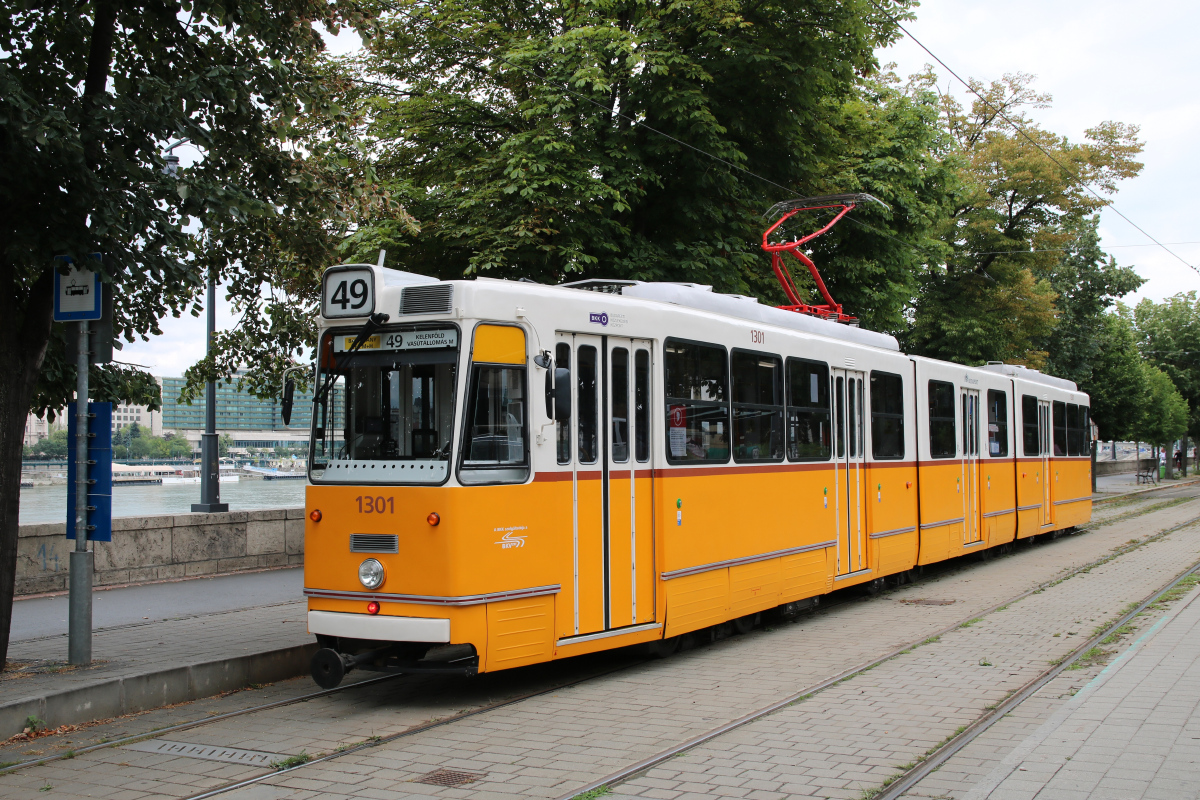 Budapest, Ganz CSMG2 — 1301