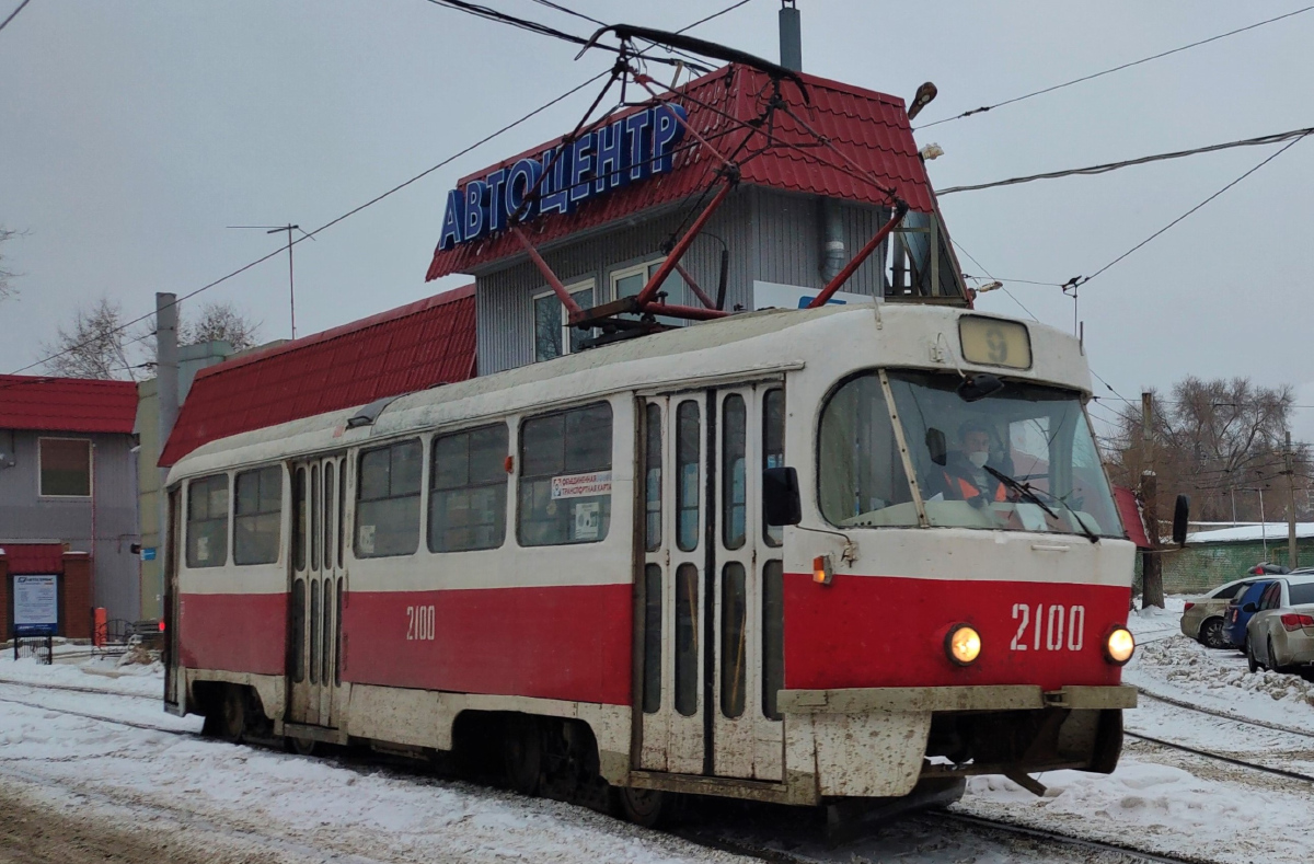 Самара, Tatra T3SU № 2100