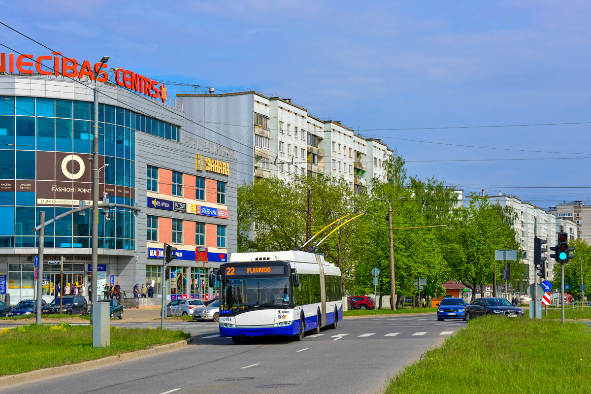 Ryga, Škoda 27Tr Solaris III nr. 17943