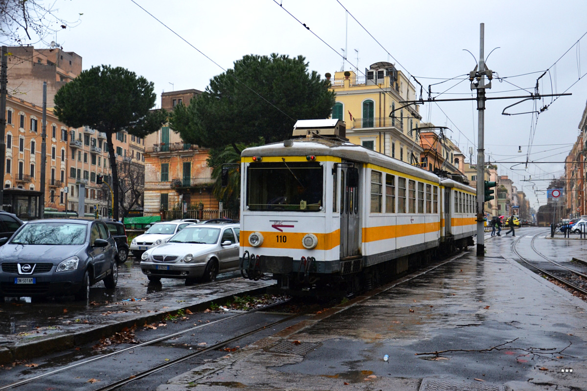 Рим, STEFER series 100 № 110; Рим — Линия «Termini Laziali-Centocelle»(Roma-Giardinetti)