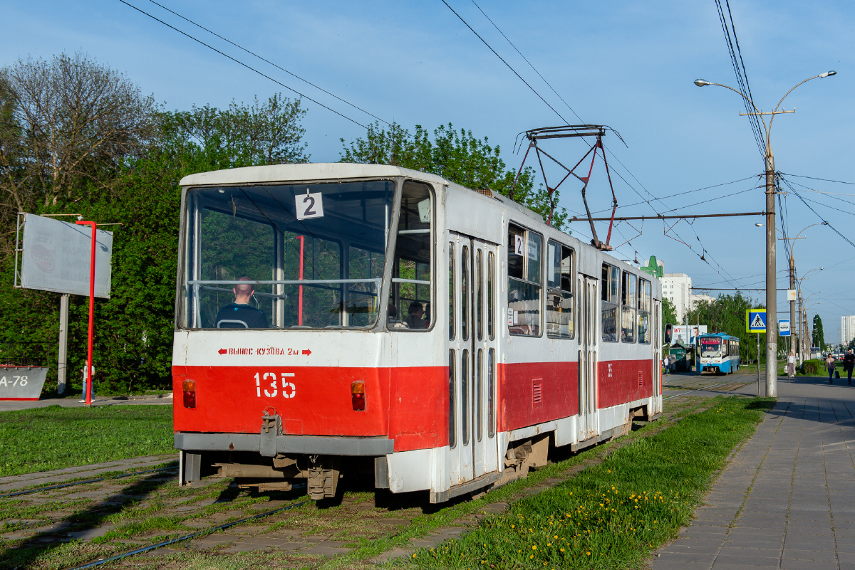 Lipetsk, Tatra T6B5SU # 135