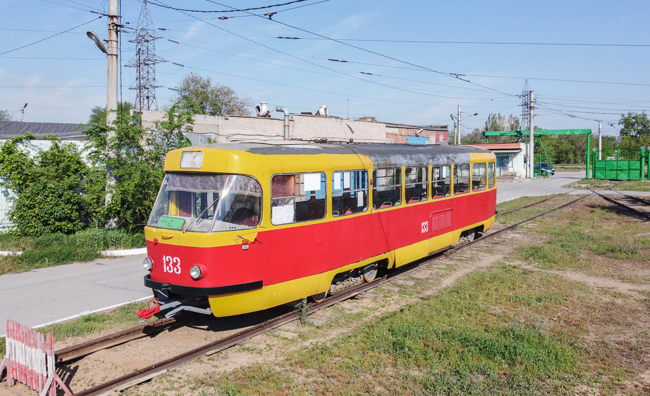 Volzhsky, Tatra T3SU # 133; Volzhsky — Tram Depot