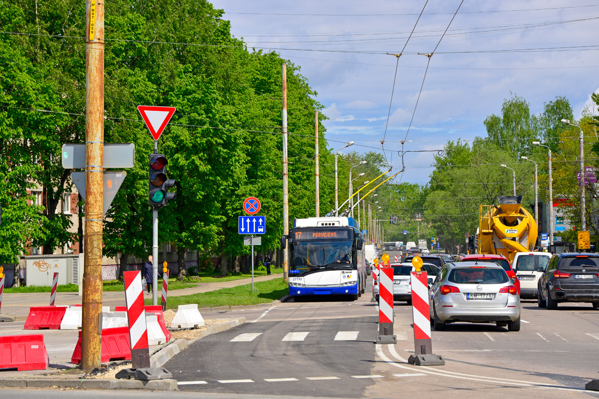 Рига — Троллейбусные линии и инфраструктура