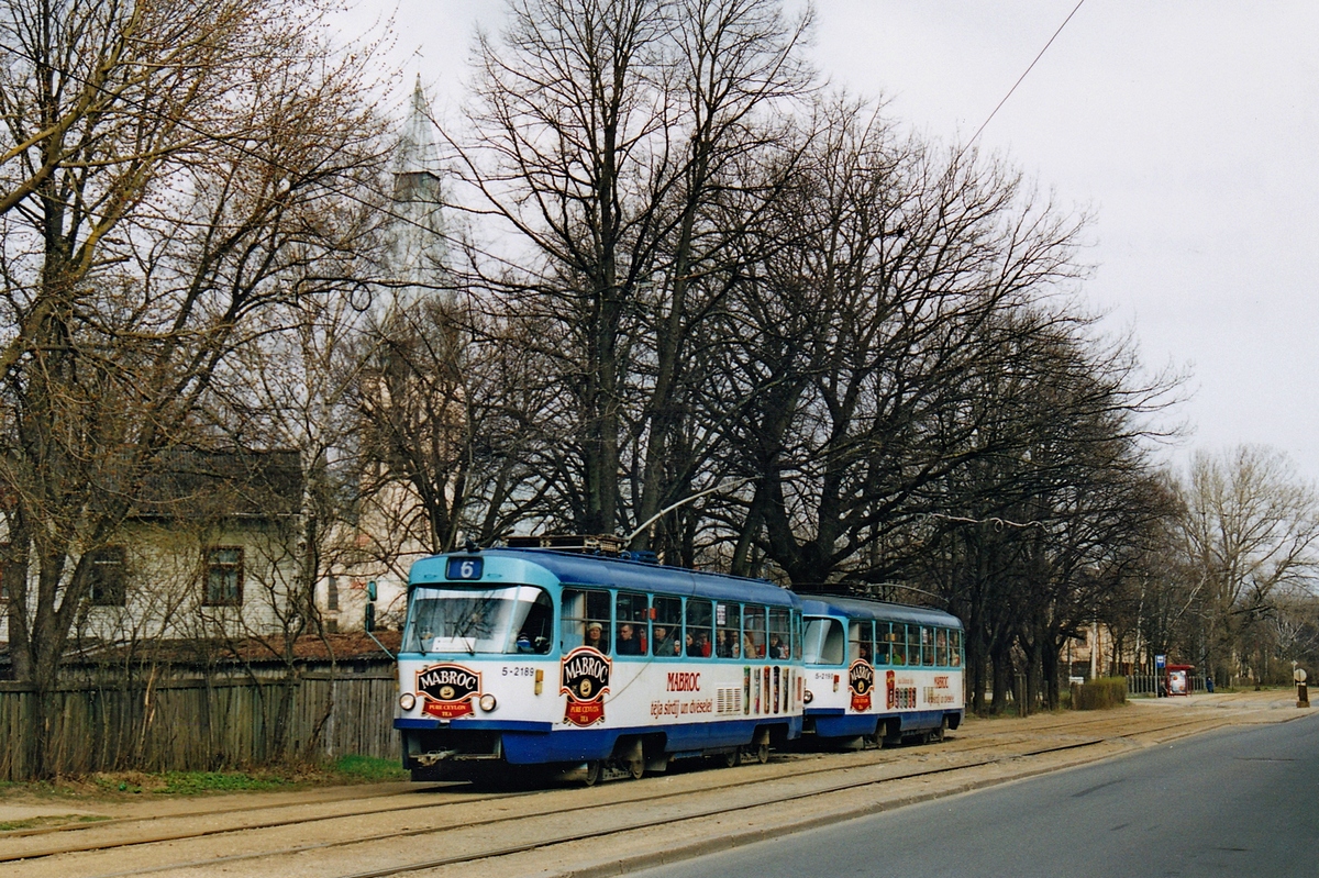 Рига, Tatra T3A № 5-2189