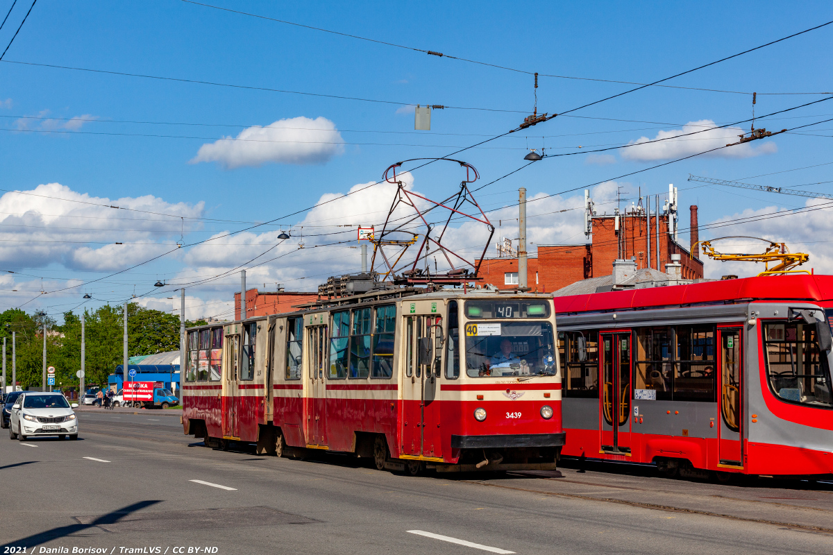 Санкт-Петербург, ЛВС-86К № 3439