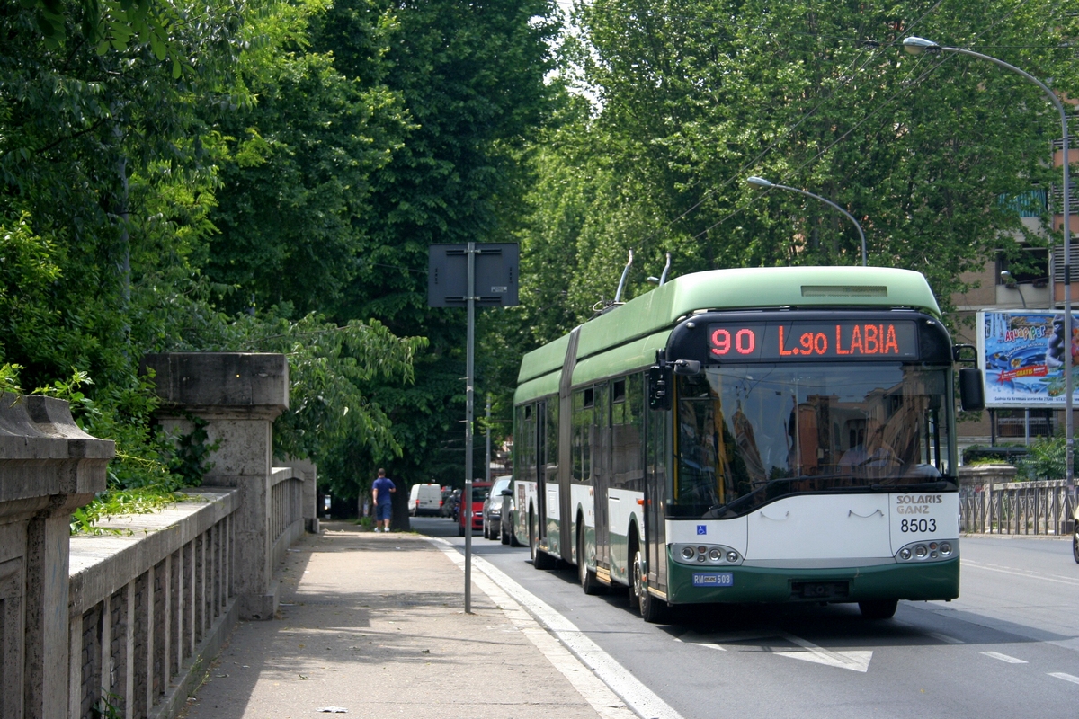 Rome, Solaris Trollino II 18 Ganz # 8503