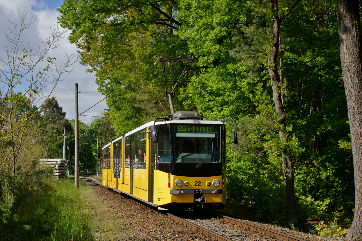 Strausberg, Tatra KT8D5R.N2S № 22