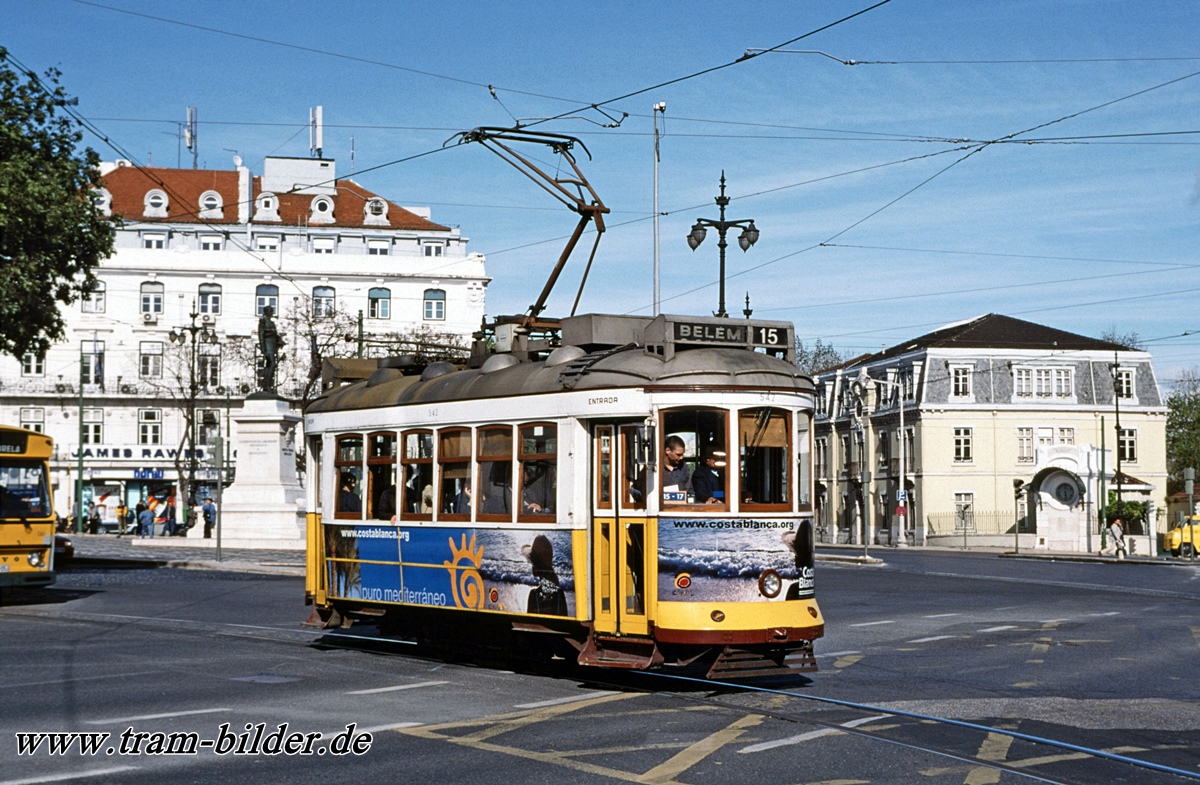 Лиссабон, Carris 2-axle motorcar (Remodelado) № 542