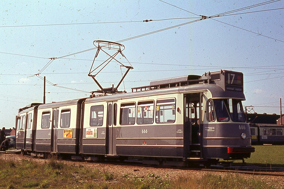 Amsterdam, Werkspoor 5G Nr 666; Amsterdam — Old photos