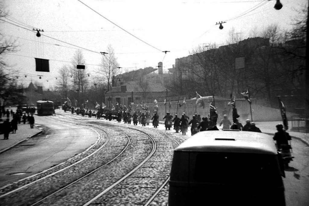 Владивосток — Исторические фотографии — трамвай (1946-1970)