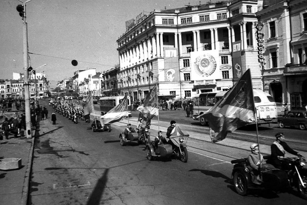 Vladivostoka — Historic Photos — Tramway (1946-1970)