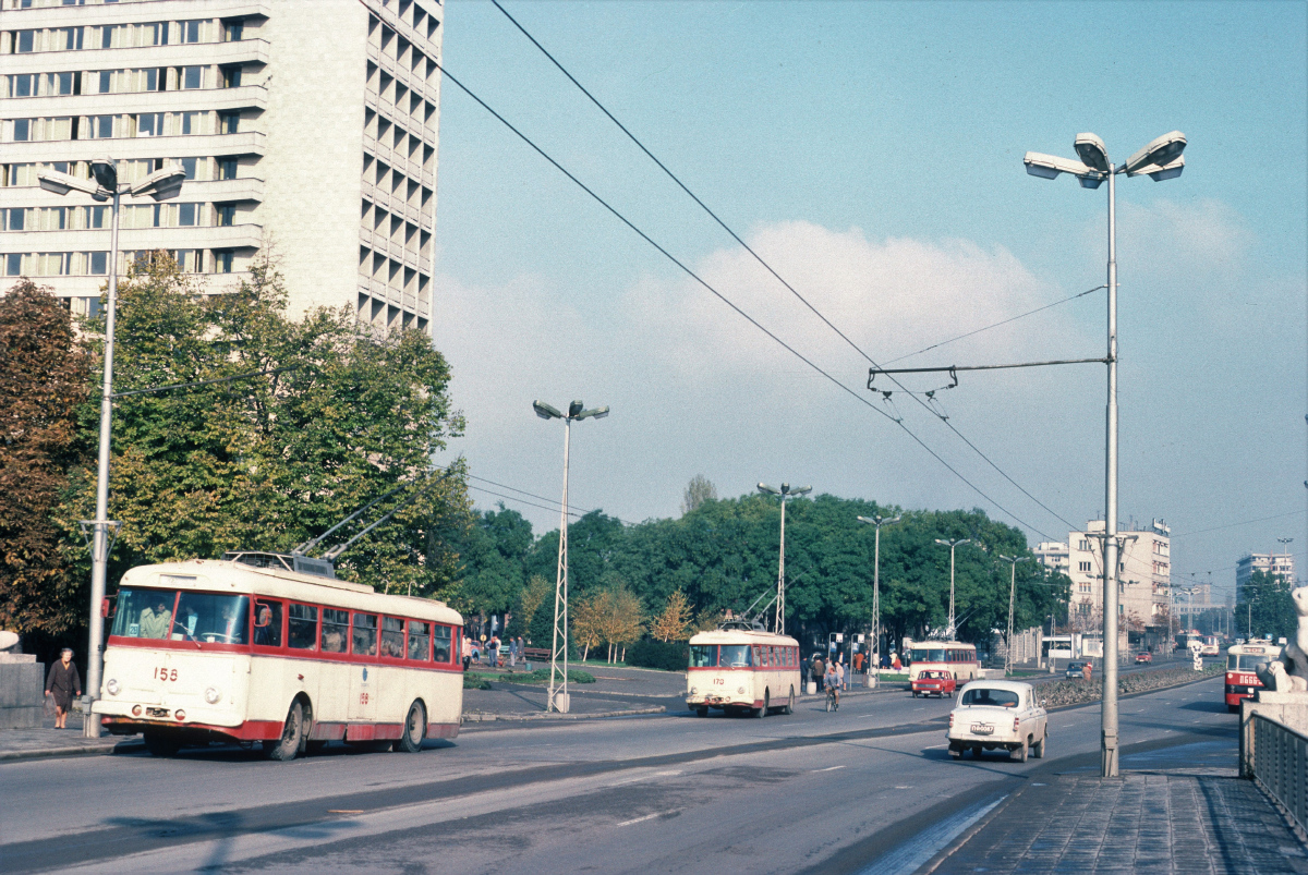 Пловдив, Škoda 9Tr12 № 158; Пловдив — Исторически снимки — Тролейбуси • Исторические фотографии — Троллейбусов