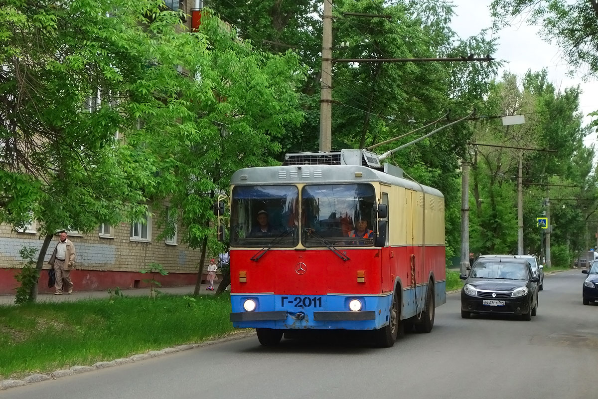 Саратов, КТГ-1 № ГТ-2011 — Фото — Городской электротранспорт