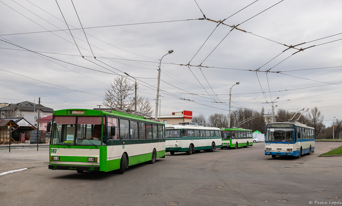 Ровно, Škoda 14Tr05 № 147; Ровно, Škoda 14Tr17/6M № 175