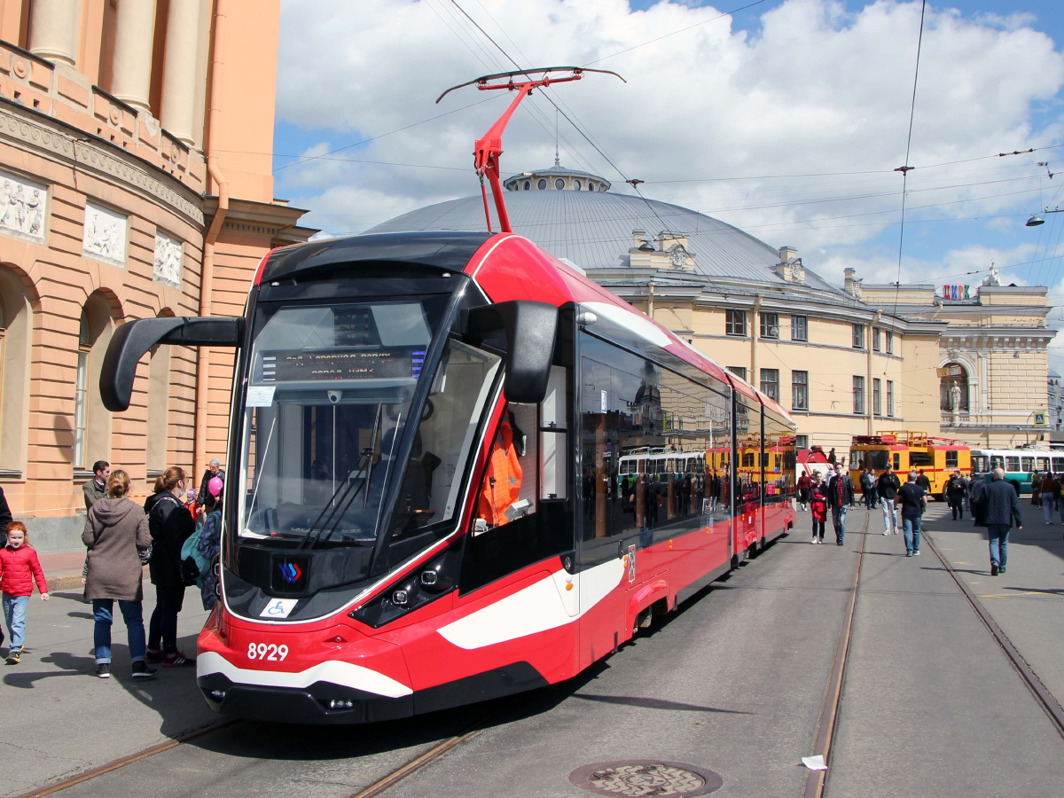 Санкт-Петербург, 71-931АМ «Витязь-Ленинград» № 8929; Санкт-Петербург — Фестиваль «SPbTransportFest — 2021»