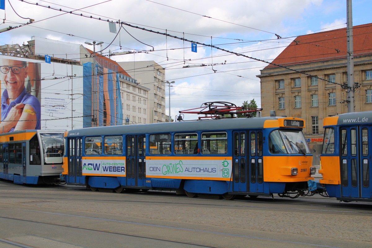 Leipzig, Tatra T4D-M2 č. 2060