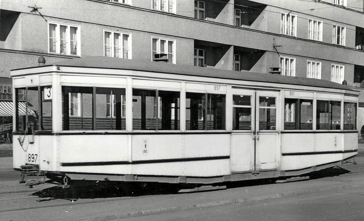 Берлин, Bautzen BM 28/37 № 897; Берлин — Исторические фотографии | Historische Fotos