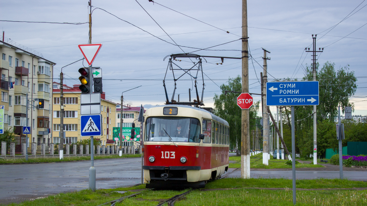 Konotop, Tatra T3A — 103