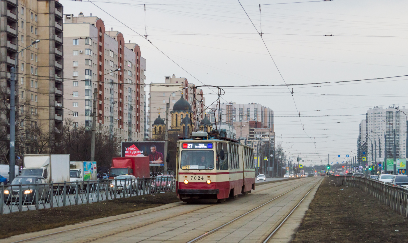 Санкт-Петербург, ЛВС-86К № 7024