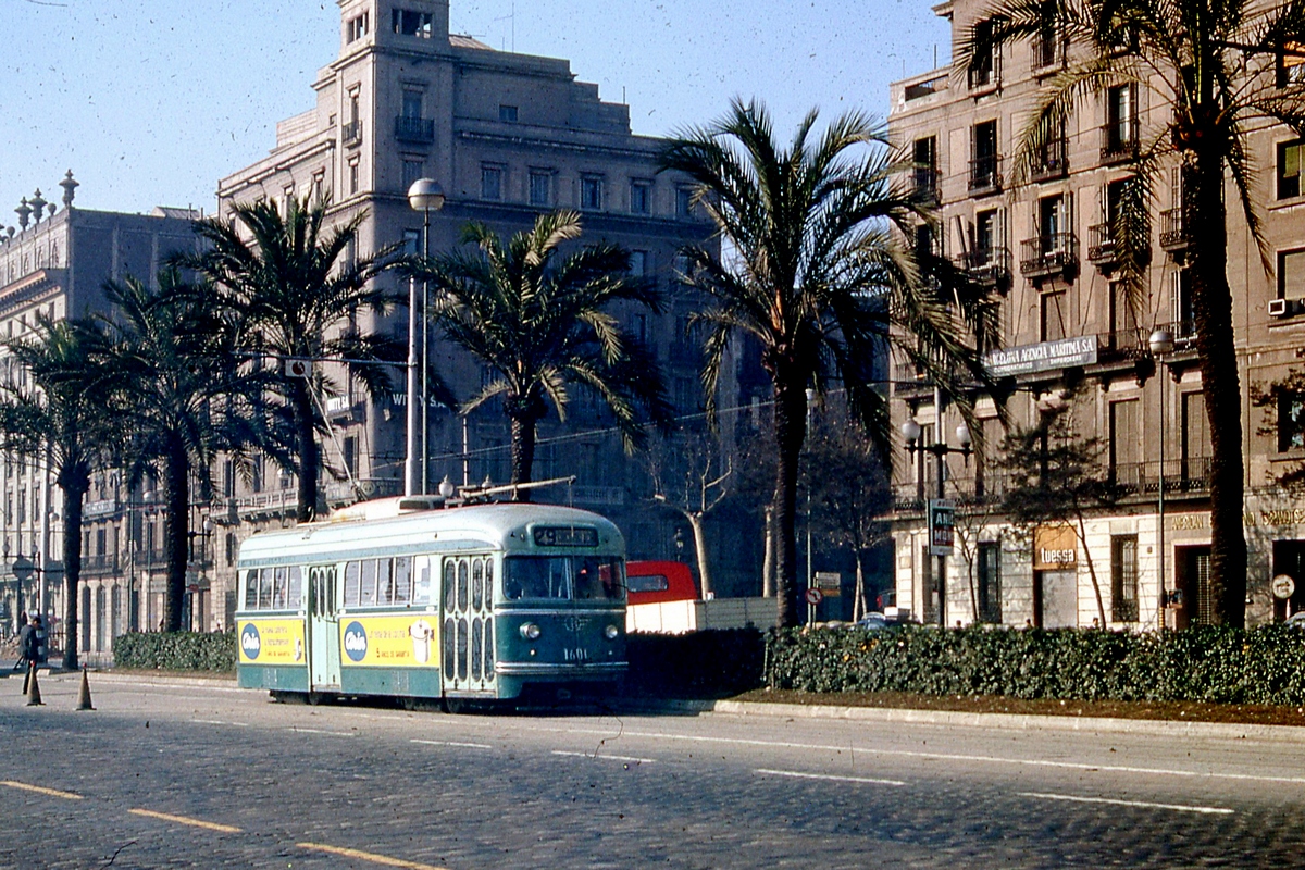 Барселона, PCC № 1601; Барселона — Старые фотографии