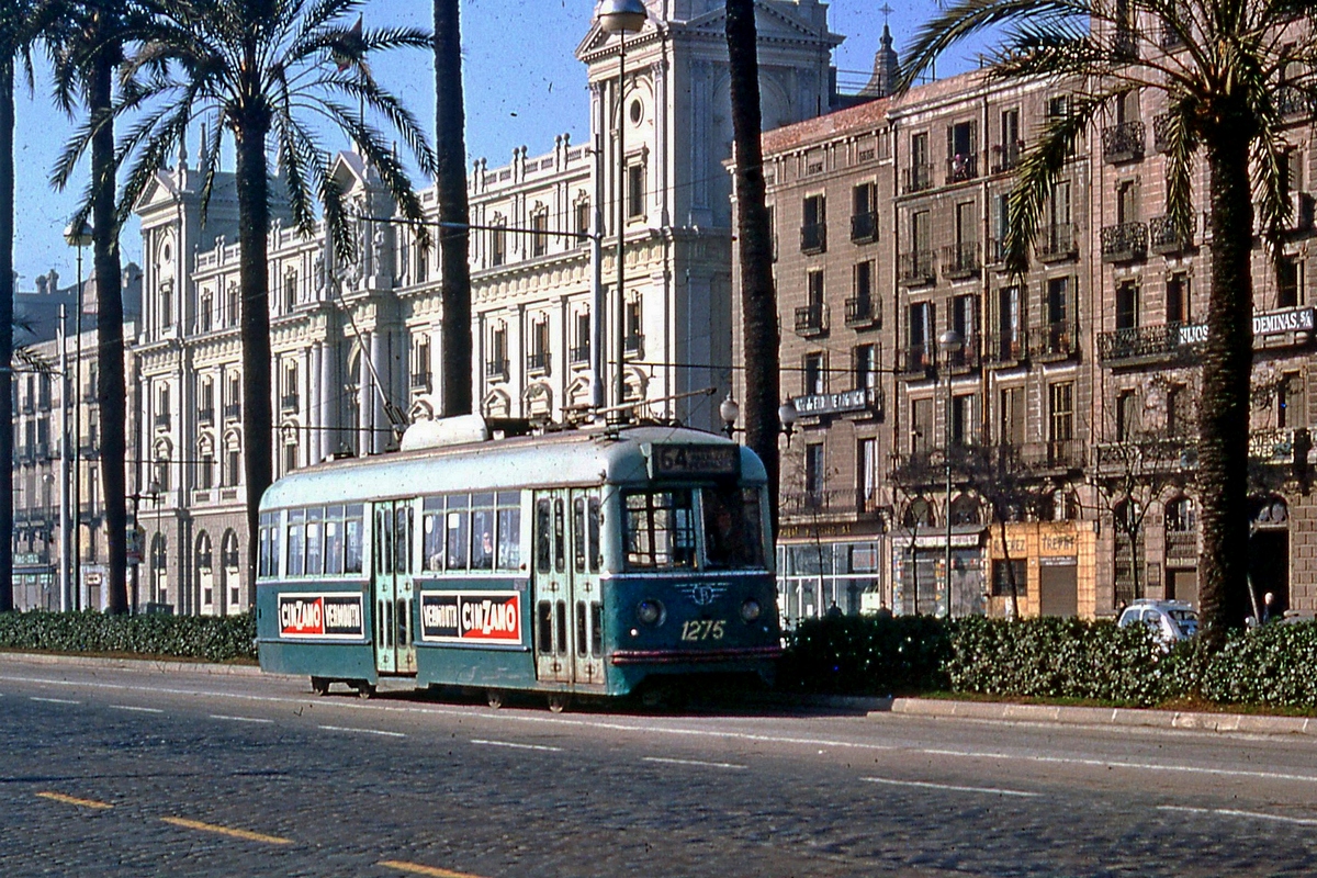 Барселона, Maquitrans Class 1200 № 1275; Барселона — Старые фотографии