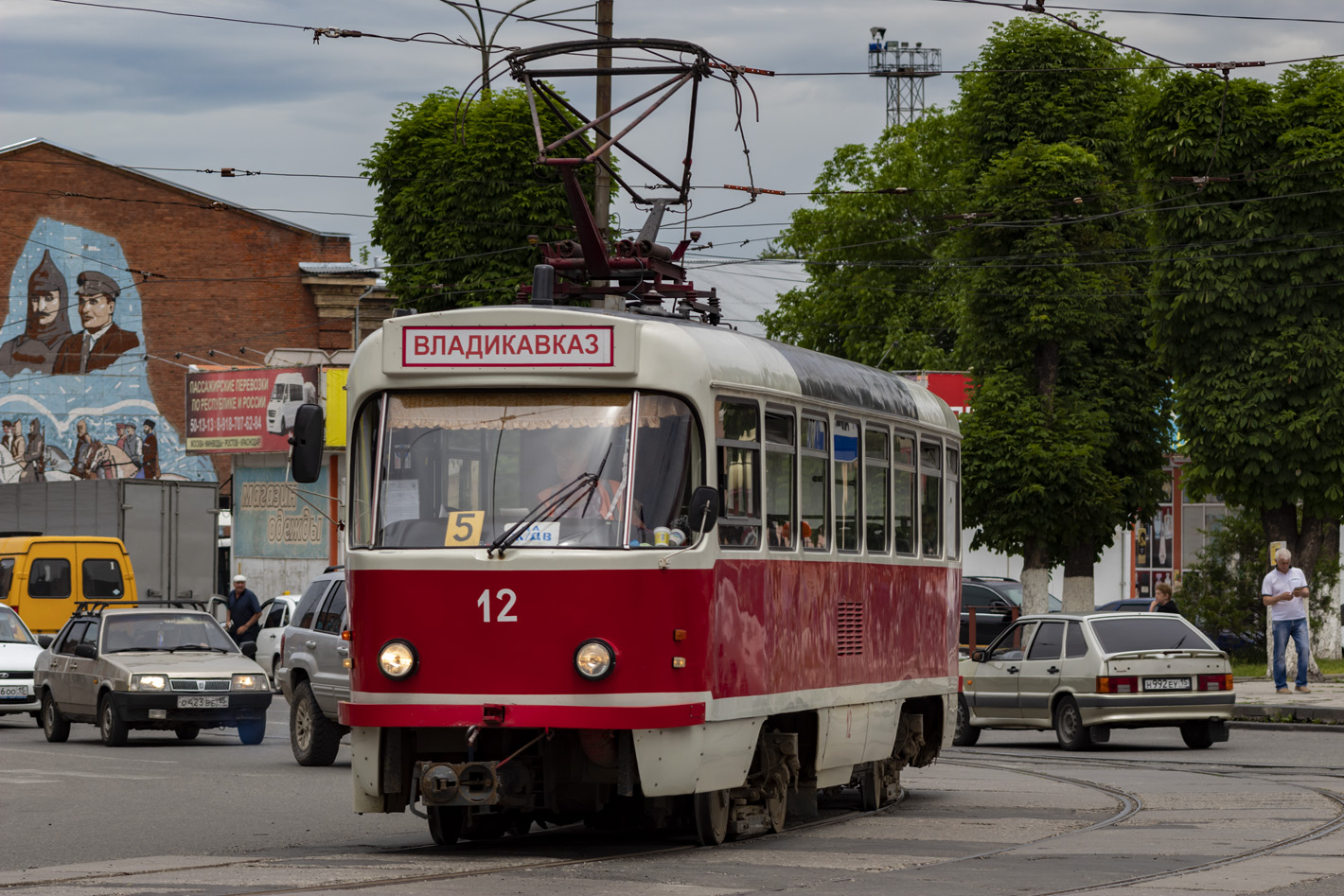 Владикавказ, Tatra T4DM № 12