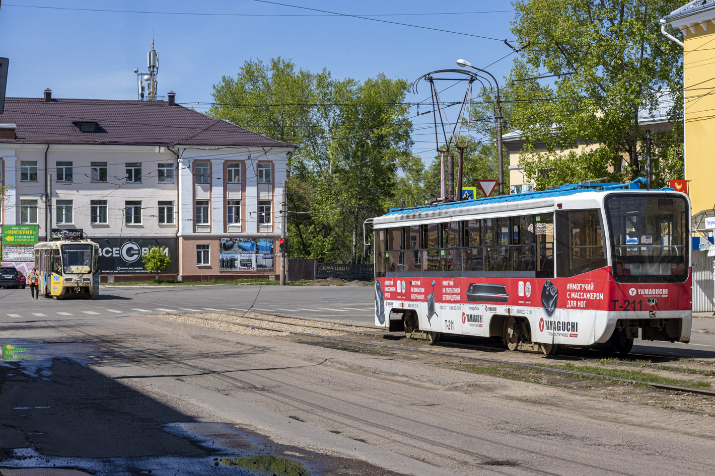 Ангарск, 71-619А № 211; Ангарск — ДТП и происшествия