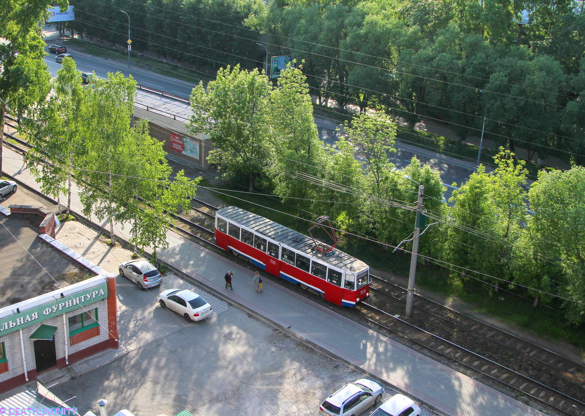 Tomszk, 71-605 (KTM-5M3) — 278; Tomszk — Tram Lines and Terminals