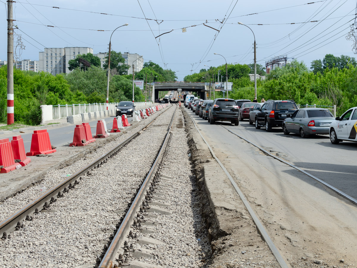 Ульяновск — Ремонт линии на Инзенской улице
