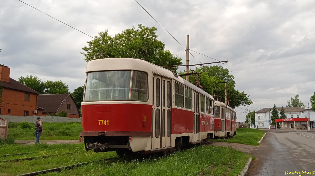Дружковка, Tatra T3SUCS № 7741