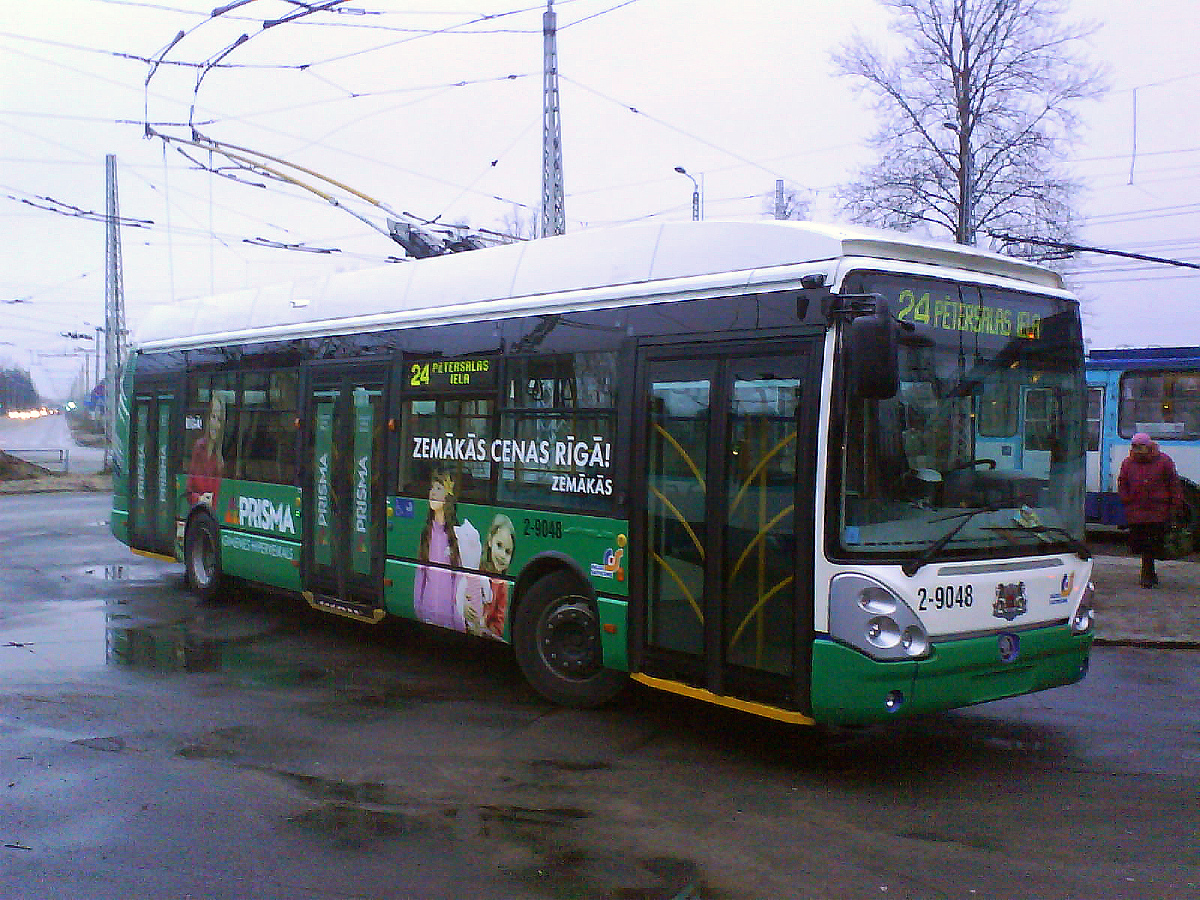 Рига, Škoda 24Tr Irisbus Citelis № 2-9048
