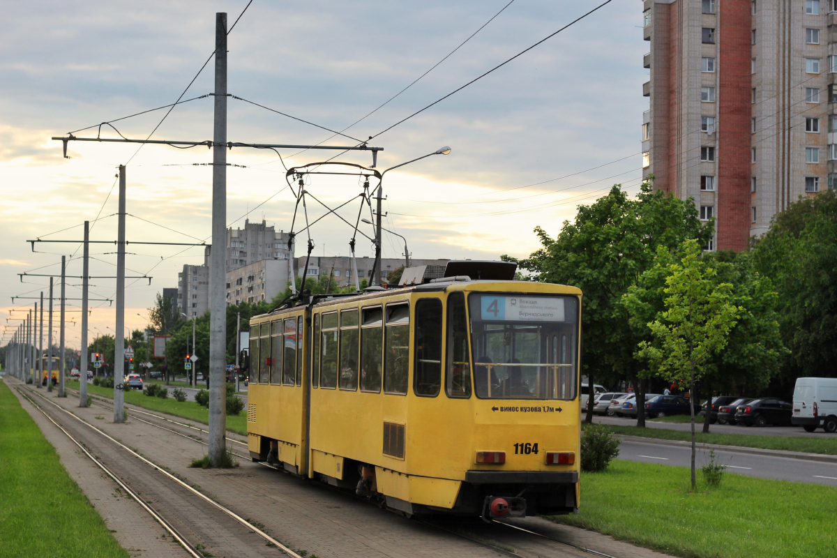 Lviv, Tatra KT4D č. 1164