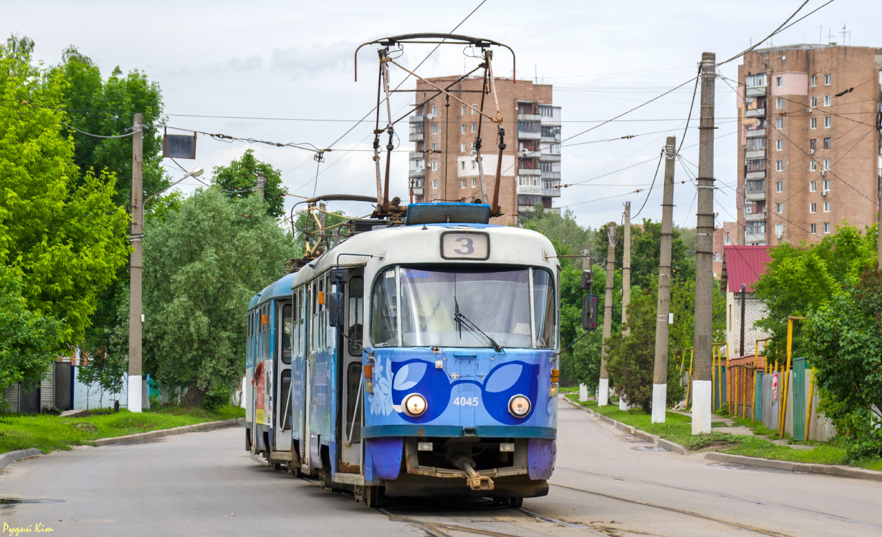 Харьков, Tatra T3A № 4045