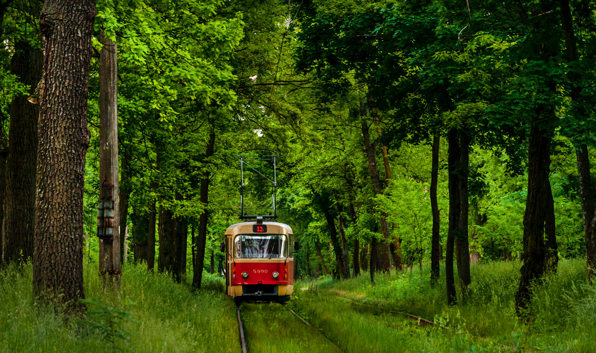 Киев, Tatra T3SU № 5990