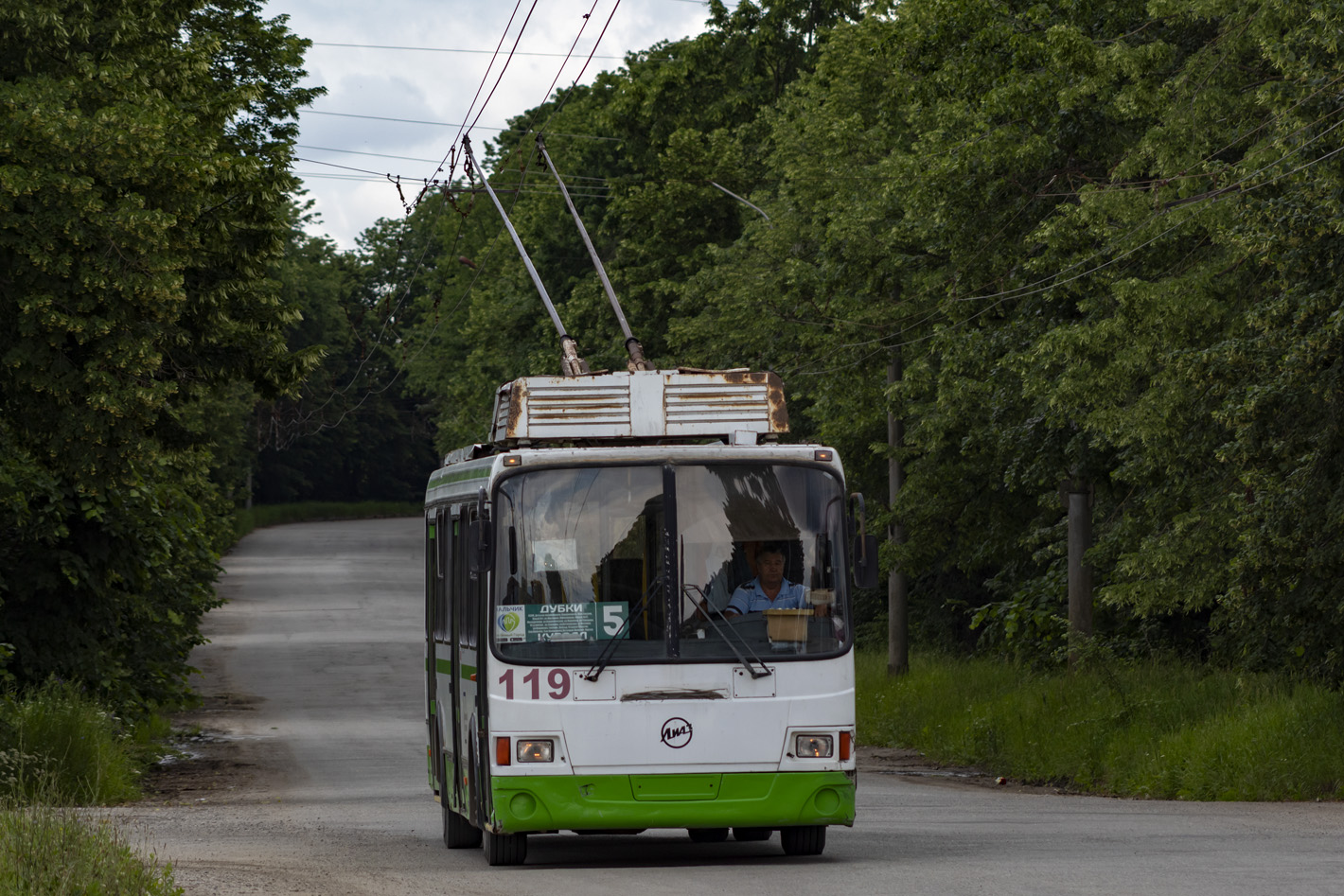 Nalchik, LiAZ-5280 č. 119