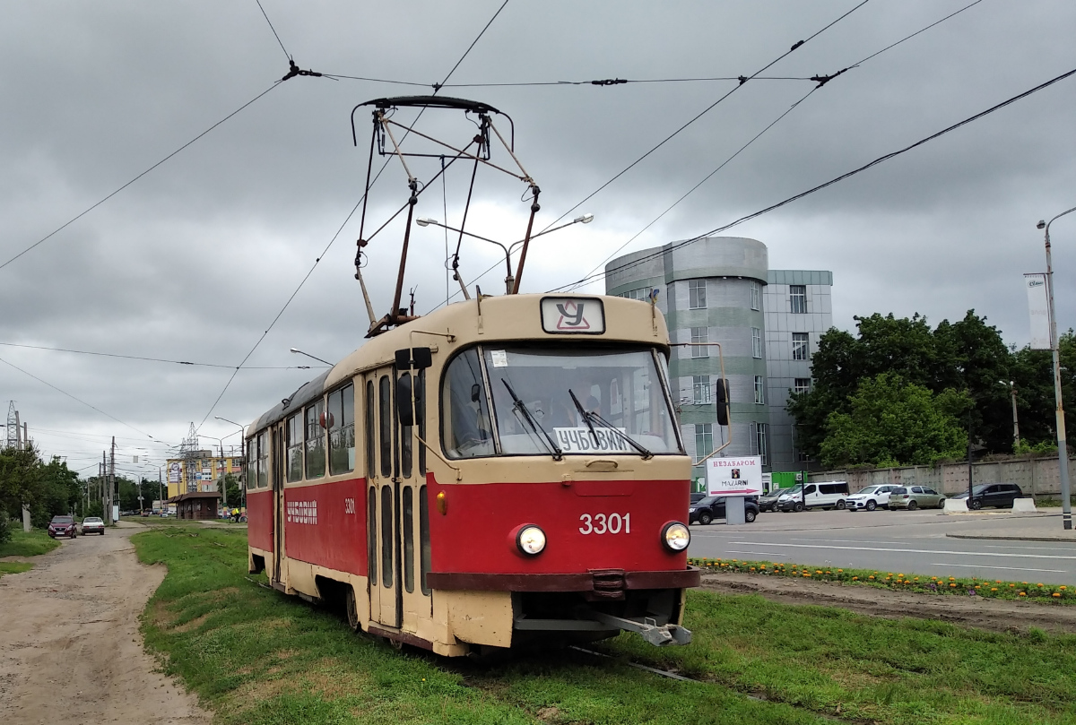 Kharkiv, Tatra T3SU N°. 3301