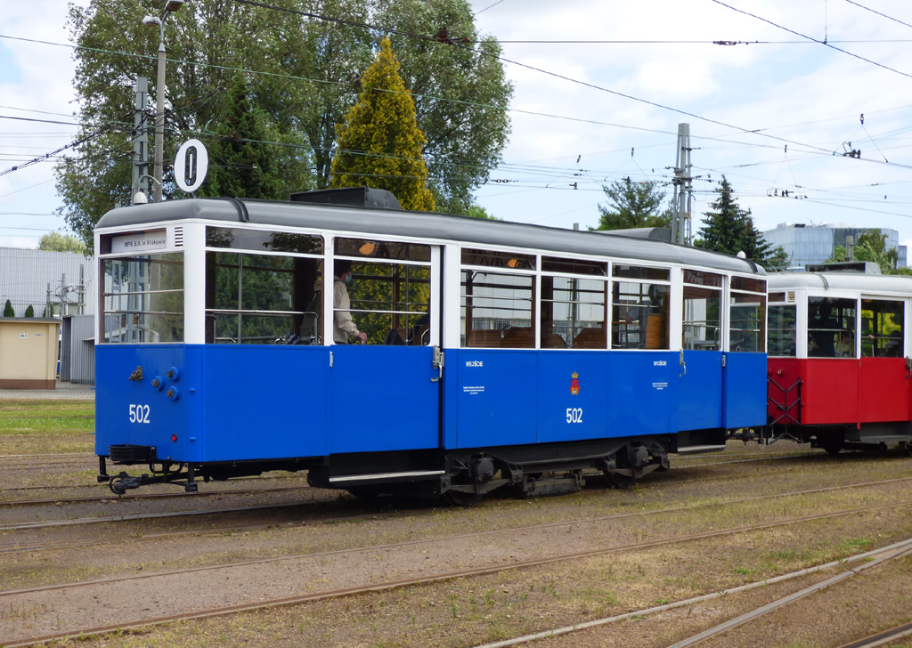 Краков, Sanok ND № 502; Краков — Парад исторических вагонов типа "N"