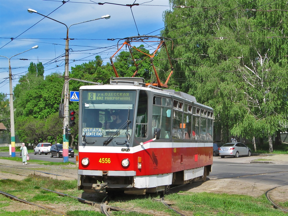 Kharkiv, Tatra T6A5 N°. 4556