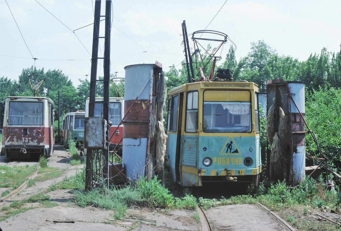 Шахты, 71-605 (КТМ-5М3) № Рабочий; Шахты — Служебные трамваи и специальная техника