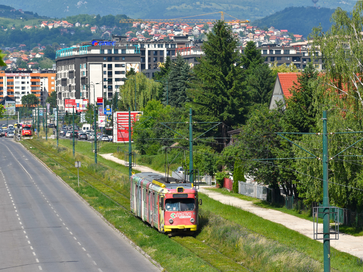 Сараево, Duewag GT8 № 558