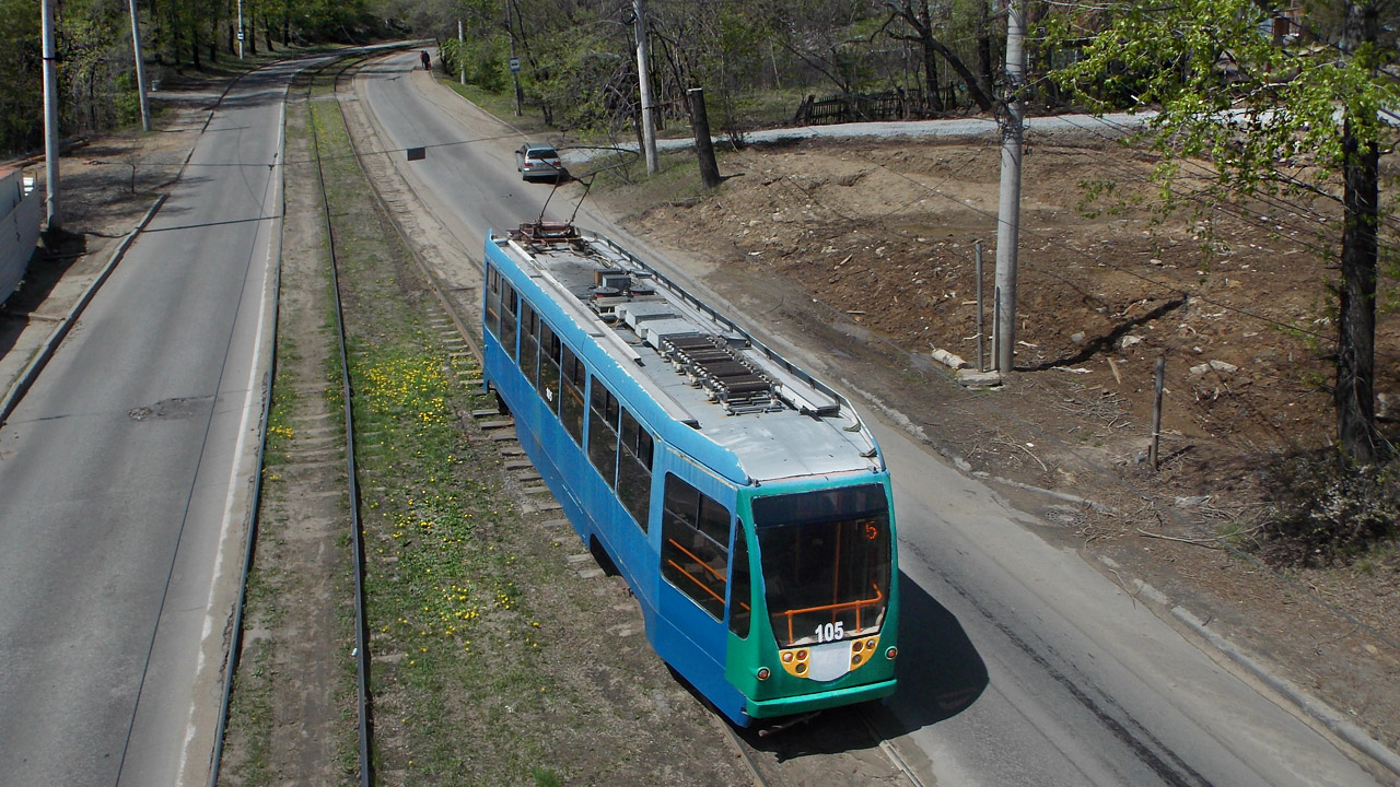 Хабаровск, 71-134А (ЛМ-99АВН) № 105