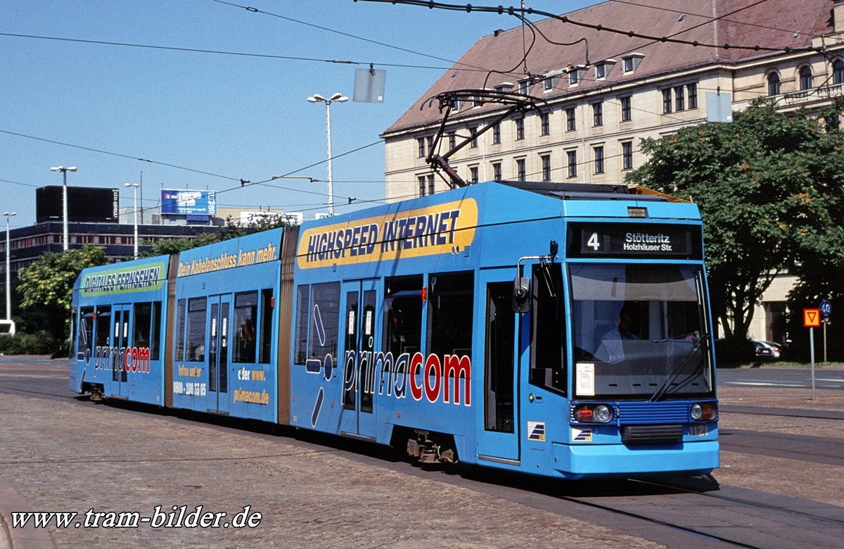 Leipzig, DWA NGT8 č. 1121