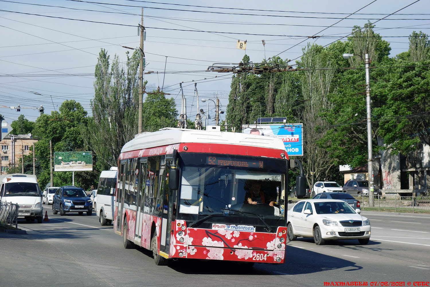 Крымский троллейбус, Тролза-5265.05 «Мегаполис» № 2604