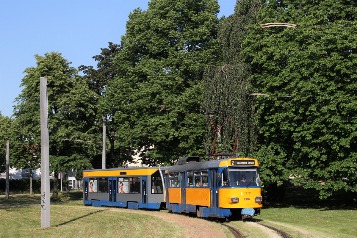 Leipzig, Tatra T4D-M1 # 2116